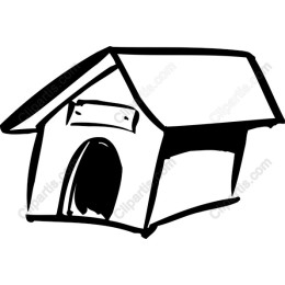Hand-Drawn Dog House