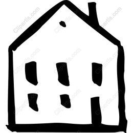 Charming Hand-Drawn House
