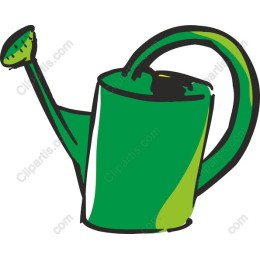 Vibrant Green Watering Can