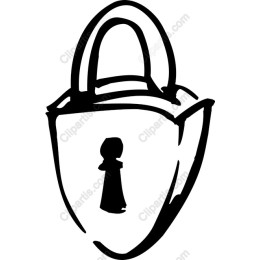Classic Hand-Drawn Padlock