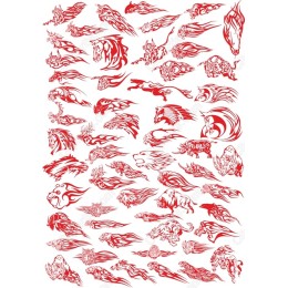 Dynamic Wildfire Clipart Collection
