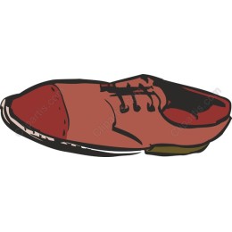 Classic Hand-Drawn Shoe