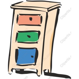 Whimsical Drawer Cabinet