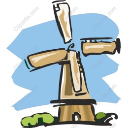 Whimsical Windmill