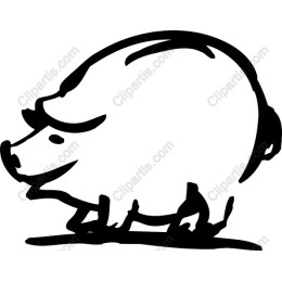 Charming Pig