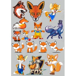 Fox Set - Whimsical