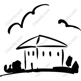 Charming Hand-Drawn House