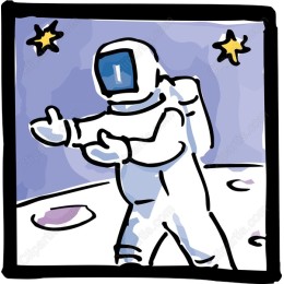 Whimsical Astronaut