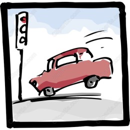 Red Classic Car