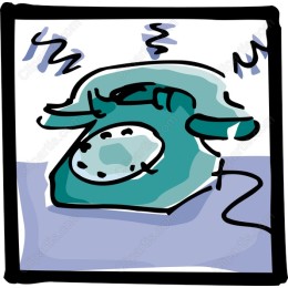 Retro Rotary Telephone