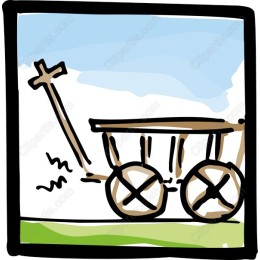 Rustic Wooden Cart