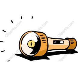 Classic Hand-Drawn Flashlight