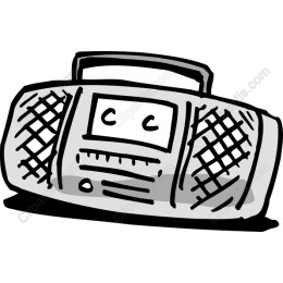 Retro Boombox