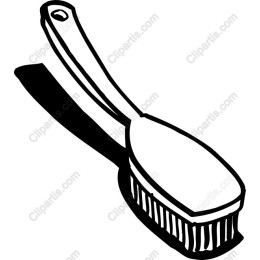 Hand-Drawn Hairbrush