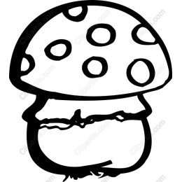 Charming Polka Dot Mushroom