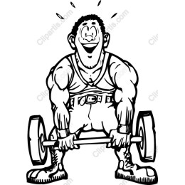 Energetic Weightlifter