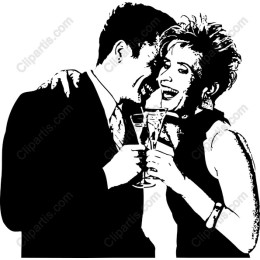 Romantic Celebration Couple