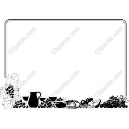 Elegant Fruit Border
