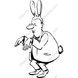 Bunny-Eared Man
