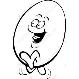 Happy Egg Character