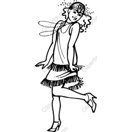 Flapper Girl Vintage