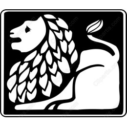 Lion and Leafwork