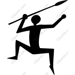 Dynamic Spear-Wielding Figure