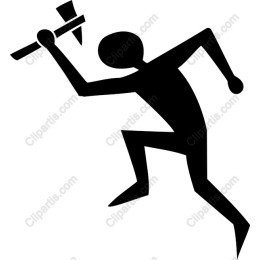 Dynamic Running Stick Figure