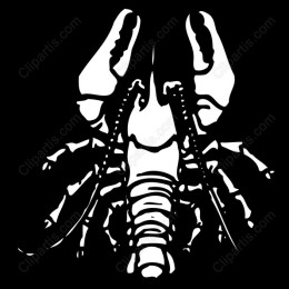 Lobster - Black & White