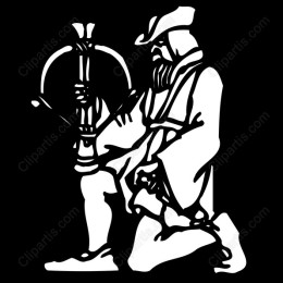 Kneeling Musician