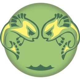 Stylized Fish Pair