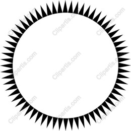 Bold Spiked Sun