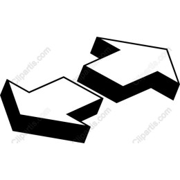 Two-Directional Arrow