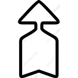 Bold Arrow Outline