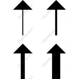 Sleek Upward Arrows