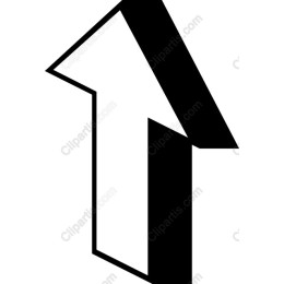 3D Upward Arrow