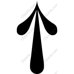 Stylish Upward Arrow