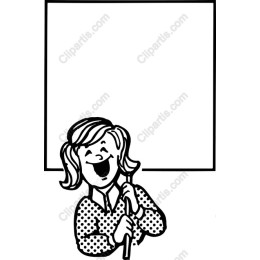 Cheerful Girl Vintage