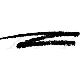 Hand-Drawn Black Brush Stroke