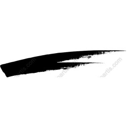 Black Brush Stroke