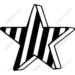 Bold Striped Star