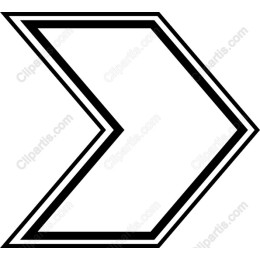Dynamic Double Outline Arrow