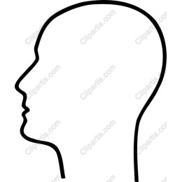 Minimalist Human Head
