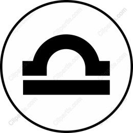 Libra Zodiac Sign Icon