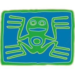Frog Embrace - Whimsical