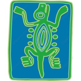 Stylized Lizard
