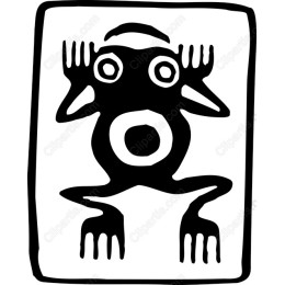 Stylized Frog