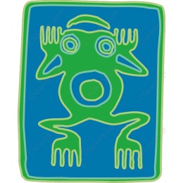 Vibrant Frog