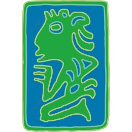 Abstract Tribal Figure