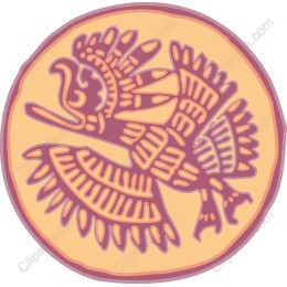 Vintage Aztec Bird